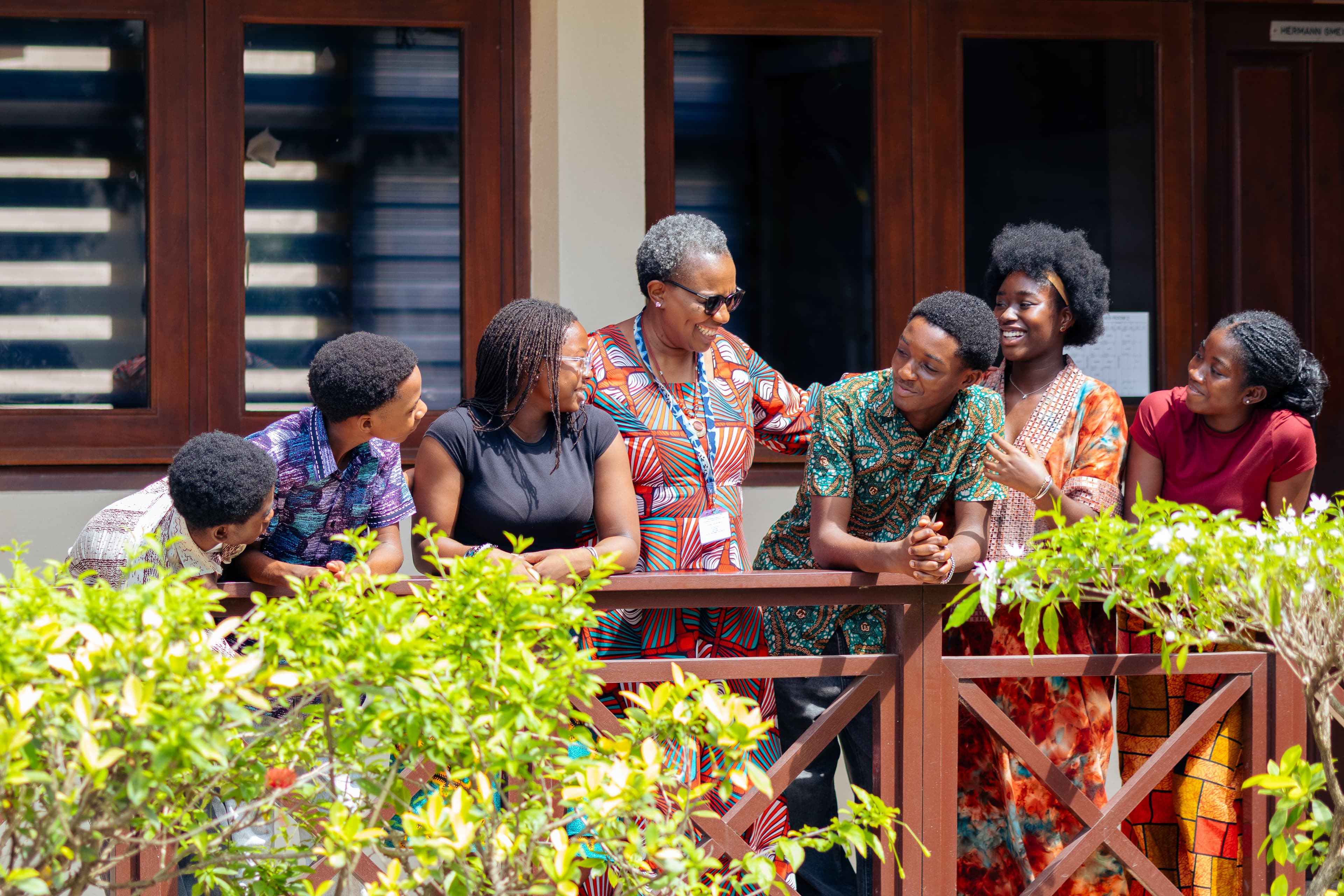 Students celebrating